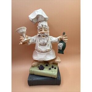 "The Book Cook" By David Frykman 1995 Resin Chef Figurine (Bx 21)